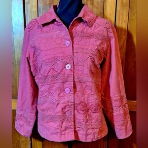 🎀COLDWATER CREEK button-down jacket Size PM